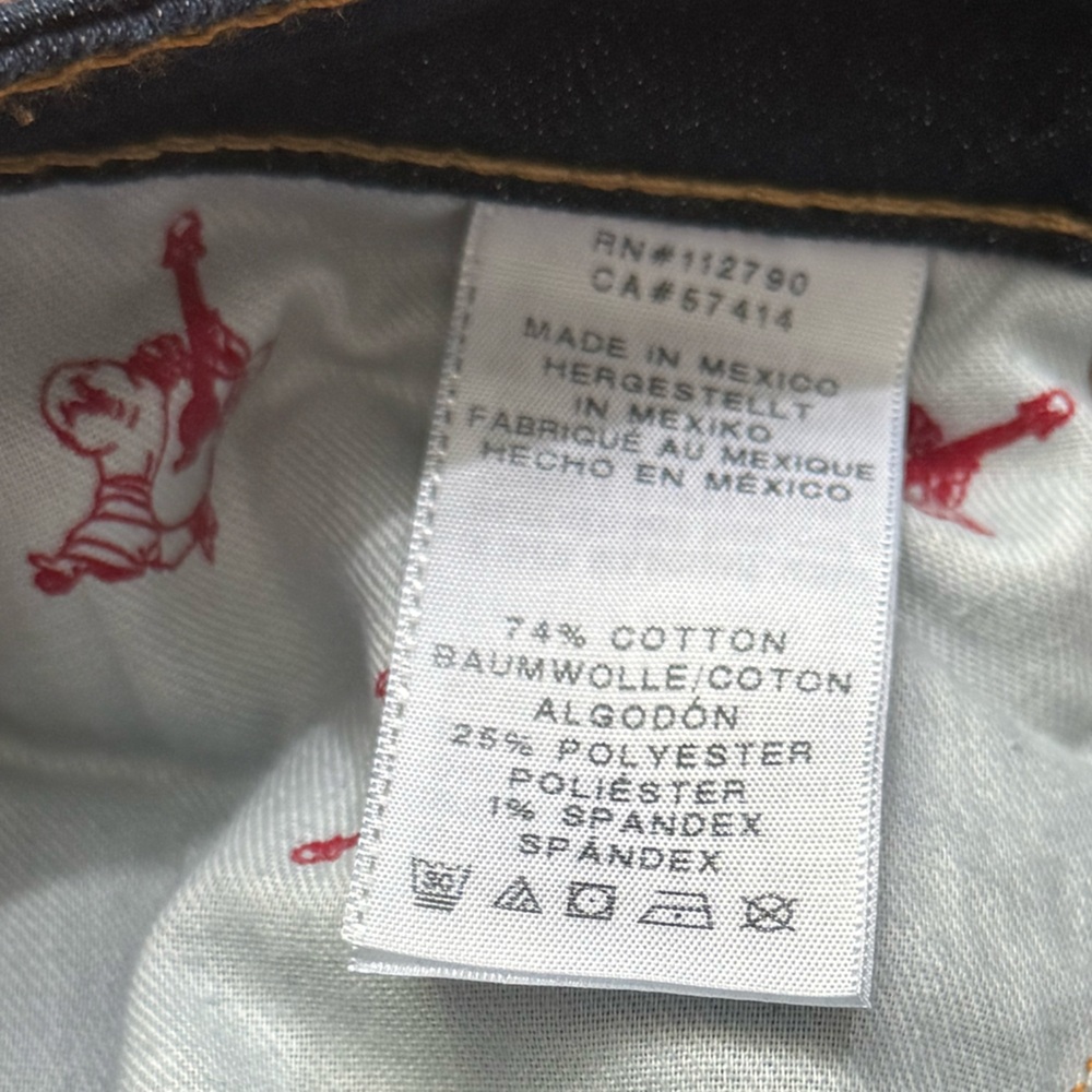 True Religion Dark Blue Boot Cut Jeans - Picture 10 of 11